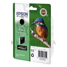 Картридж струйный Epson C13T15914010 фото черный (850 стр) для Epson St Ph R2000