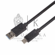 Шнур USB 3.1 type C (male)-USB 3.0 (male) Rexant 1 м