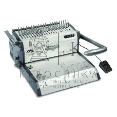 Переплетчик Gladwork XP5 A4/перф.30л.сшив/макс.500л./пластик.+метал.пруж.-51мм)/электр.