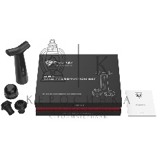 Набор для хранения вина Manual Vacuum Wine Stopper with stoppers and champane stopper