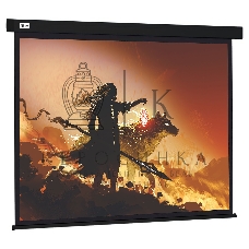 Экран Cactus 149.4x265.7см Wallscreen CS-PSW-149X265-BK 16:9 настенно-потолочный рулонный черный