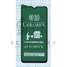 Керамическая пленка (стекло) для Xiaomi Poco M3 черный