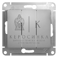 Механизм выключателя 3-кл. СП Glossa 10А IP20 10AX алюм. SchE GSL000331