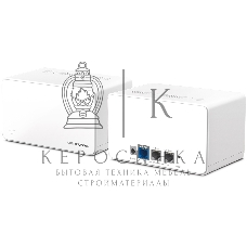 Домашняя Mesh Wi‑Fi система AX6000 Whole Home Mesh Wi-Fi 6 SystemSPEED: 1148 Mbps at 2.4 GHz + 4804 Mbps at 5 GHzSPEC: Internal Antennas, 1× 2.5 Gbps Port (WAN/LAN auto-sensing), 2× Gigabit Ports (WAN/LAN auto-sensing), 1024-QAM, OFDMA, HE160FEATURE: MERC