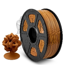 Филамент NVPrint ABS Coffee для 3D печати диаметр 1.75мм длина 330 метров масса 1 кг