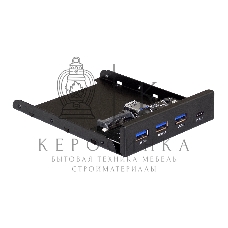 Планка USB на переднюю панель ExeGate U3H-623, 3,5