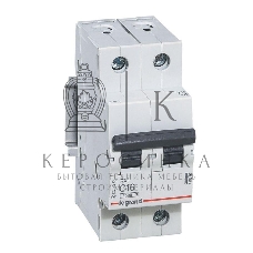 Выключатель автоматический модульный 2п C 16А 4.5кА RX3 Leg 419697
