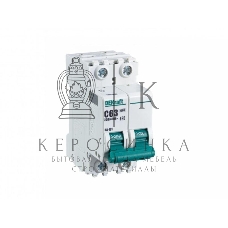 Выключатель автоматический модульный DEKraft 2п C 63А 4.5кА ВА-101 11072DEK