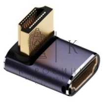 Переходник HDMI угловой  папа-мама вверх