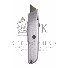 Нож с трапециевидным выдвижным лезвием Rexant