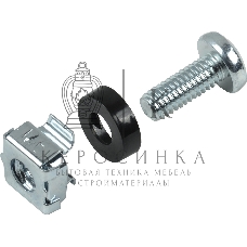 Набор закладных винтов-шайб-гаек ITK ITK-HP-15 M 6x15мм (1 компл - 20шт)