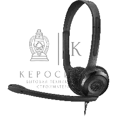 Гарнитура Sennheiser PC 5 CHAT стерео накладная закрытая 42-17000Гц, 2м, 4-контактный jack 3.5мм, 95дБ подвижный микрофон, круговая диаграмма