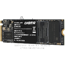 Накопитель SSD Digma Mega M2 DGSM3256GM23T, 256Gb, PCIe 3.0 x4, M.2 2280, NVMe, R/W 3300/1300