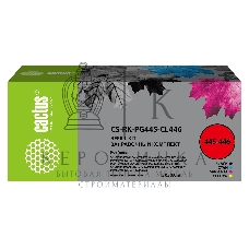 Заправочный набор Cactus CS-RK-PG445-CL446 голубой/пурпурный/желтый/черный набор 5x30мл для Canon Pixma MG2440/MG2540/