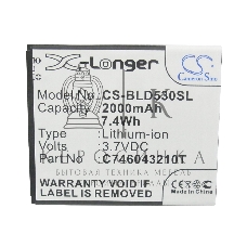 Аккумулятор CameronSino CS-BLD530SL для Explay Fresh 3.7V, 2000 mAh, 7.40Wh
