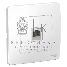 Розетка компьютерная СП Blanca RJ45 кат.5e бел. SchE BLNIS045001