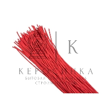 Трубка термоусадочная ТУТ нг 8/4 красн. 1м (уп.50шт) PROxima EKF tut-8-r-1m