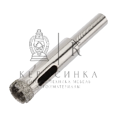 Сверло алмазное Kranz 10 мм, по керамике и стеклу