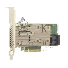 Контроллер LSI HBA 9460-8i SGL, 8-port int., 12Gb/s, SAS/SATA/PCIe (NVMe), RAID 0/1/5/6/10/50/60, Cache 2Gb DDR4, PCIe 3.1