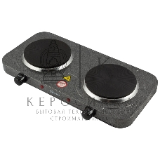 Плита настольная электрическая Homestar HS-1104 1000+1000Вт Ф155+155мм чугун