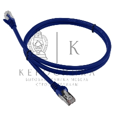 Патч-корд LANMASTER LSZH FTP cat.6, 0.5 м, синий