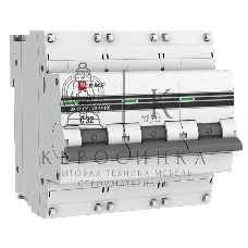 Выключатель автоматический модульный 3п C 32А 10кА ВА 47-100 PROxima EKF mcb47100-3-32C-pro