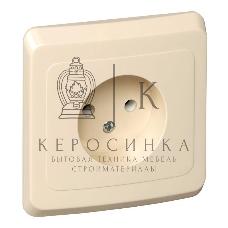 Розетка 1-м СП Этюд 16А IP20 без заземл. крем. SchE PC16-001K