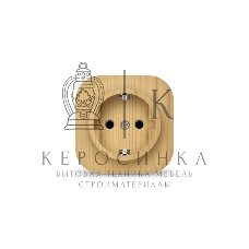 Розетка 1-м ОП 16А IP20 с заземл. сосна IONICH 1444