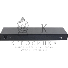 Коммутатор неуправляемый 24-портовый DAHUA DH-S3226-24ET-240 с РоЕ, 24xRJ45 100Mb PoE, 2хКомбо SFP/RJ45 1Gb uplink, суммарно 240Вт, коммутация 8.8 Гбит/с, MAC-таблица 8К