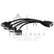 Кабель Matrox CAB-L60-4XAF Quad analog upgrade cable (Кабель для апгрейда 3-х портовой карты в 4-х портовую)