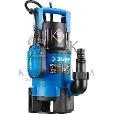 Насос ЗУБР НПГ-Т3-550  профессионал т3 погружной дренажный для грязной воды d частиц до 35мм 550Вт