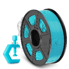 Филамент NVPrint PETG Cyan для 3D печати диаметр 1.75мм длина 330 метров масса 1 кг