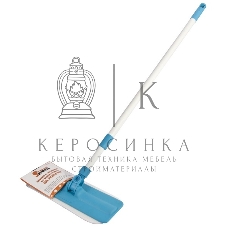 Швабра для пола Рыжий кот с насадкой из микрофибры MopM1