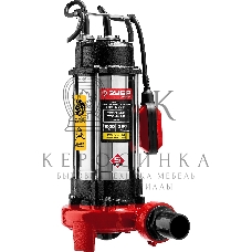 Насос ЗУБР НПФ-1500-Р  фекальный погружной 1500Вт пропускная способность 380 л/мин напор 15м чугунн
