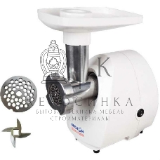 Мясорубка электрическая Аксион М25.10, белый мрамор, 1500 Вт, до 10кг/ч