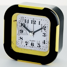 Будильник Delta DT8-0016 9.2x4.4x9.4 см (желтый) (200)