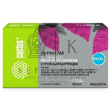 Картридж струйный Cactus CS-F6U17AE (953XL) пурпурный (26 мл) для HP OJ Pro 7740/8210/8218/8710/8715