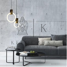 Светильник подвесной Halo Gold, 40 см