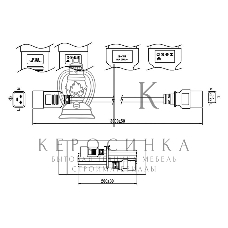 Кабель Hyperline PWC-IEC19-IEC20-1.8-BKКабель питания IEC 320 C19 - IEC 320 C20 (3x1.5), 1.8 м