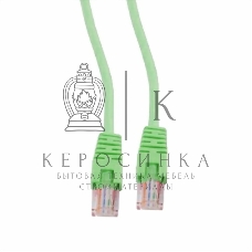Патч-корд UTP Cablexpert cat.5e, 3м, литой, многожильный зеленый
