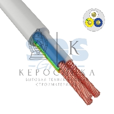 Провод соединительный ПВС 3x1,5 мм² 150 м белый ГОСТ 7399-97