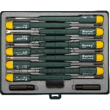 Наборы отверток Набор KraftOOL Отвертки для ремонта мобильных телефонов, 12 предметов 25616-H12