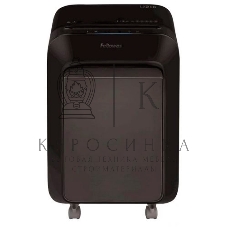 Шредер Fellowes PowerShred LX210 черный (секр.P-4) перекрестный 16лист. 23лтр. скрепки скобы пл.карты