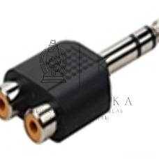 Переходник с Jack на RCA (тюльпан) 2 канала