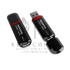 Флешка USB ADATA UV150 (AUV150-128G-RBK), 128Gb, USB 3.0, R/W 100/30, черный