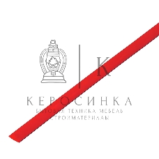 Термоусадочная трубка PROconnect 12/6,0 мм, красная, упаковка 50 шт. по 1 м