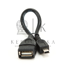 Кабель Gembird/Cablexpert AF/Mini-BM, 0.15м, пакет