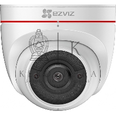 Видеокамера IP Ezviz C4W (2.8мм) 2Мп внешняя купольная Wi-Fi камера c ИК-подсветкой до 30м 1/2.7'' CMOS матрица; объектив 2.8мм; угол обзора 118°; ИК-фильтр; 0.02лк @F2.0; DWDR, 3D DNR; встроенный микрофон и динамик