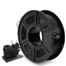 Филамент NVPrint PLA черный для 3D печати диаметр 1.75мм длина 330 метров масса 1 кг