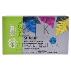 Картридж струйный Cactus CS-B3P20A №727 пурпурный (130 мл) для HP DJ T920/T1500/T2530
